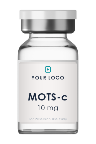 MOTS-c white-label research vial — your brand